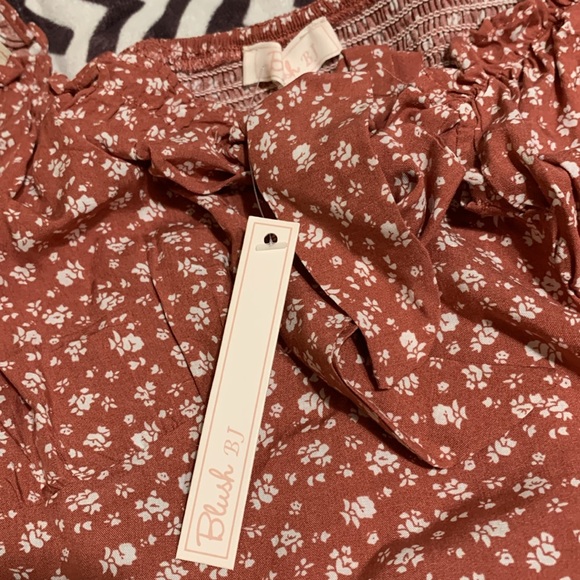 BLUSH BJ Blouse Size Small - Picture 4 of 5